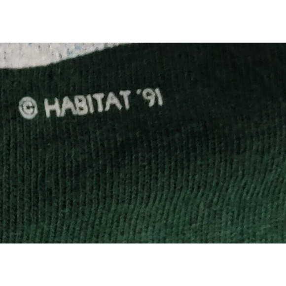 Vintage Habitat 1991 Devils Tower Wyoming Signal Sports Single Stitch LG T Shirt - Picture 8 of 13